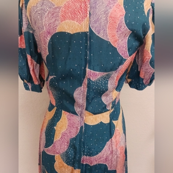 Handmade Vintage Womens dress - Picture 3 of 5